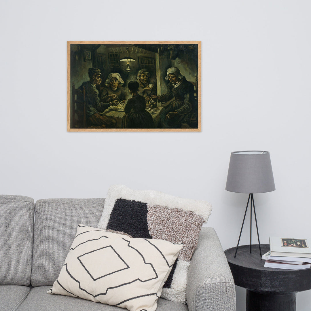 Poster - Van Gogh, Potato Eaters Katoffelesser 1885 artlia