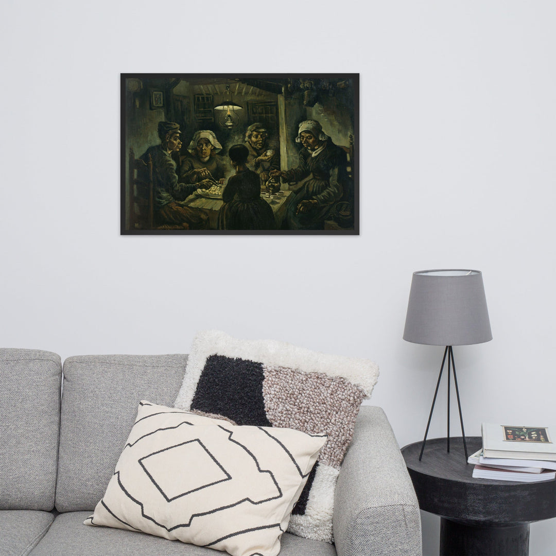 Poster - Van Gogh, Potato Eaters Katoffelesser 1885 artlia