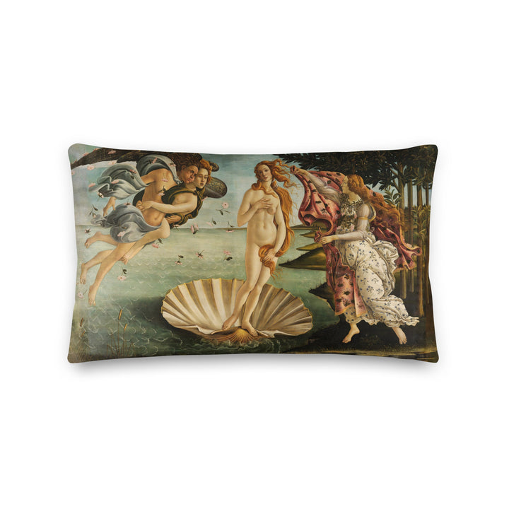 Premium-Kissen - Birth of Venus, Sandro Botticelli 50×30 cm artlia