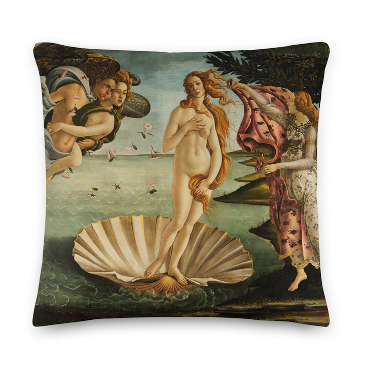 Premium-Kissen - Birth of Venus, Sandro Botticelli 56×56 cm artlia