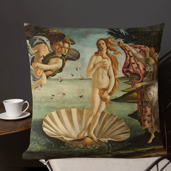 Premium-Kissen - Birth of Venus, Sandro Botticelli artlia