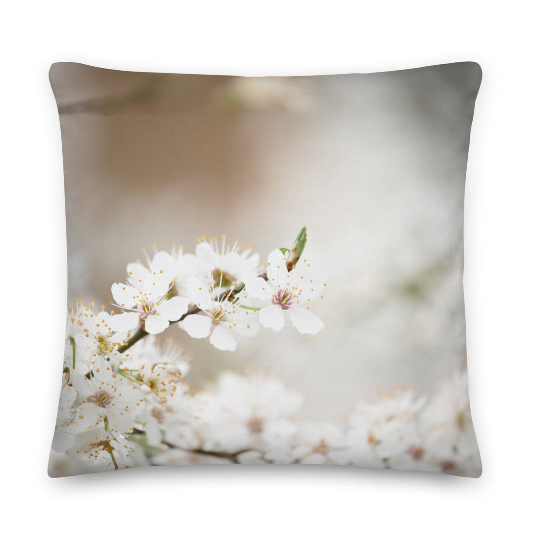 Premium-Kissen - Kirschblüten 56x56 cm (22″×22″) artlia