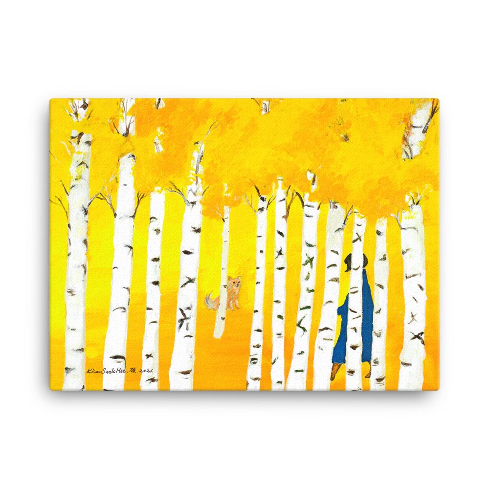 4 p.m. - Leinwand 30x41 cm artlia