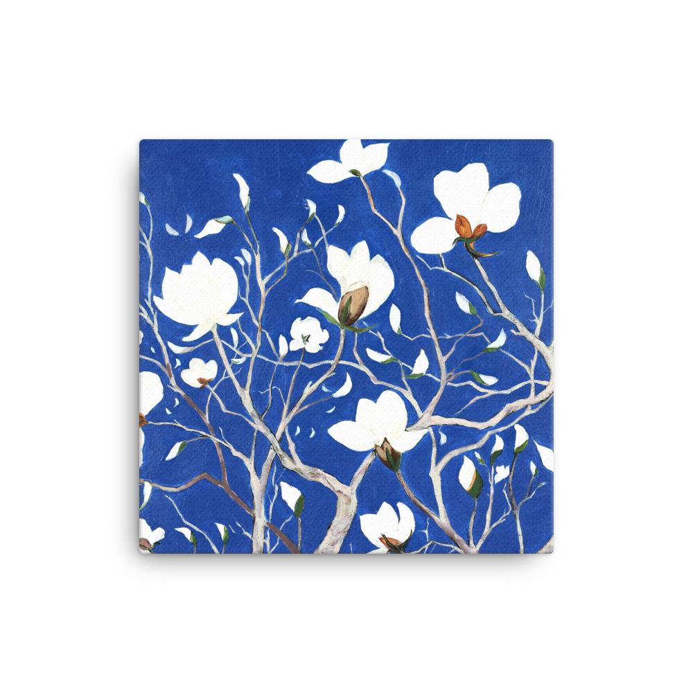 A Thousand, Splendid Magnolia - Leinwand 30x30 cm artlia