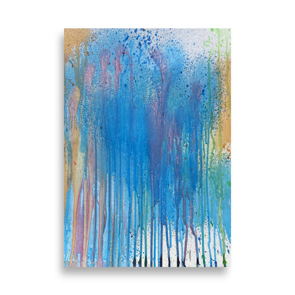 Anne Lied Abstrakt - Poster 21×30 cm artlia