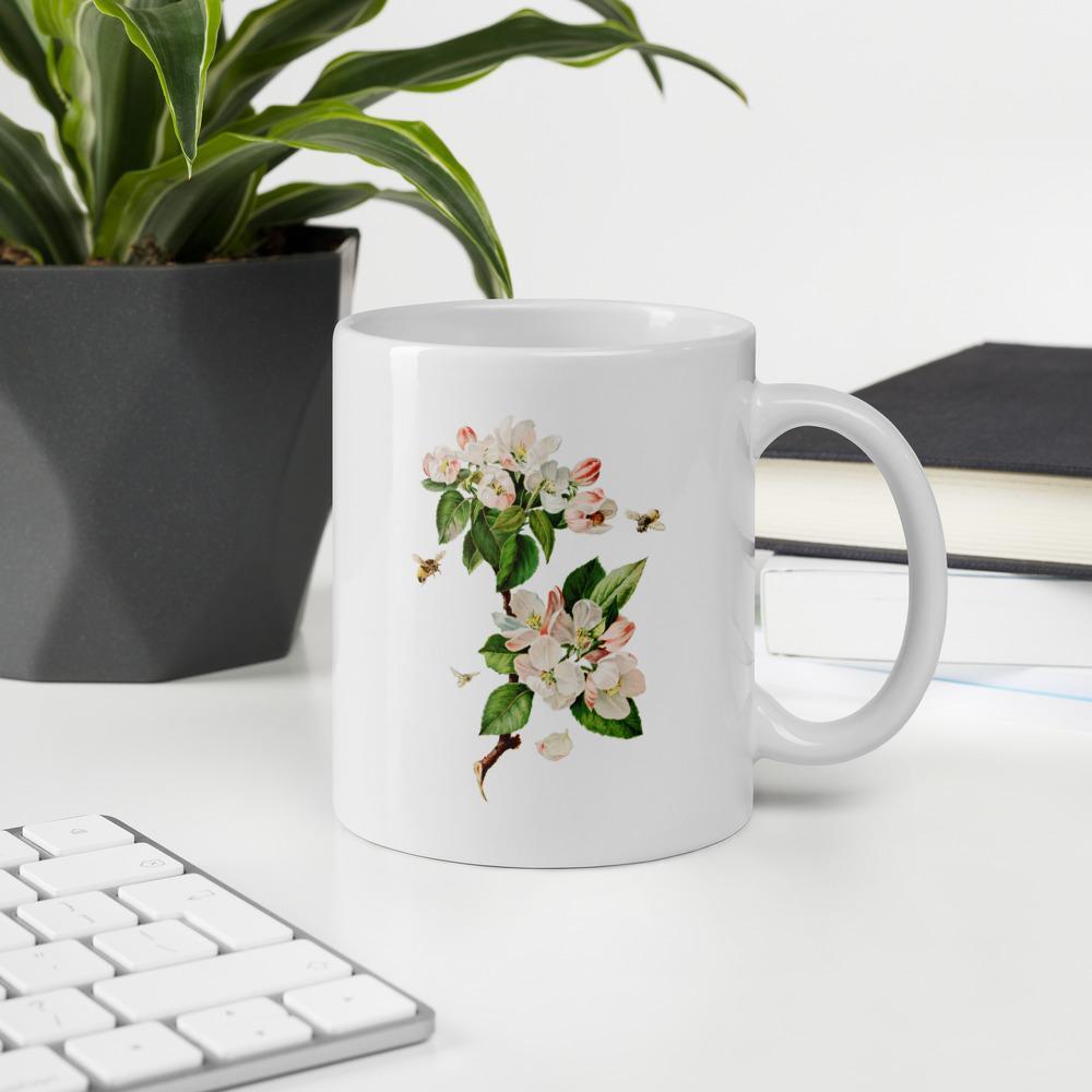 Tasse - Apfelblüten und Bienen 0,33 L artlia