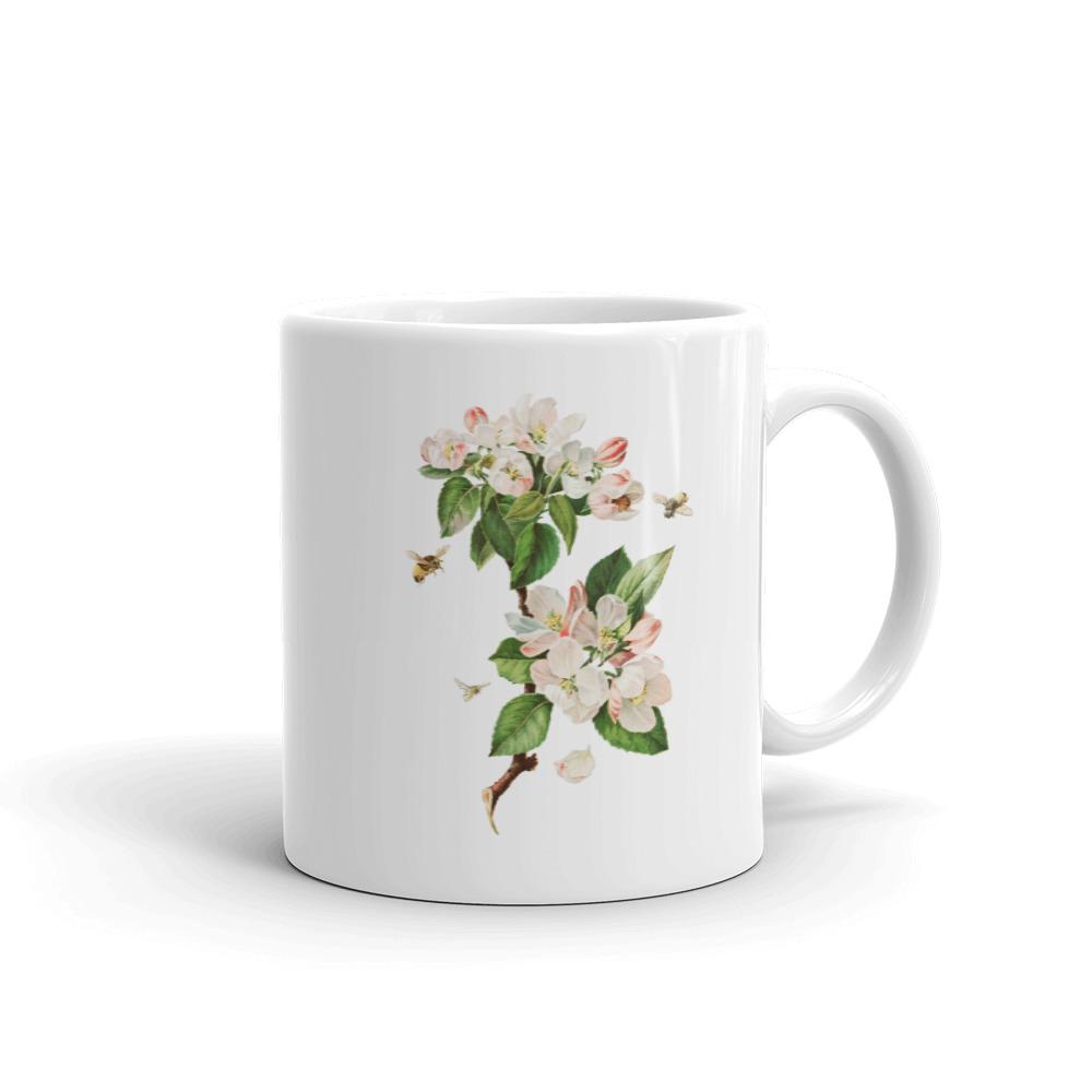Tasse - Apfelblüten und Bienen artlia