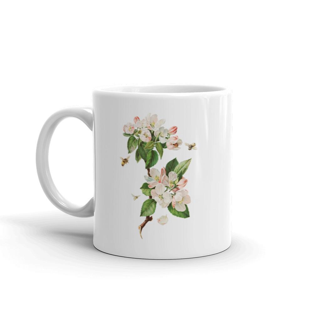 Tasse - Apfelblüten und Bienen artlia
