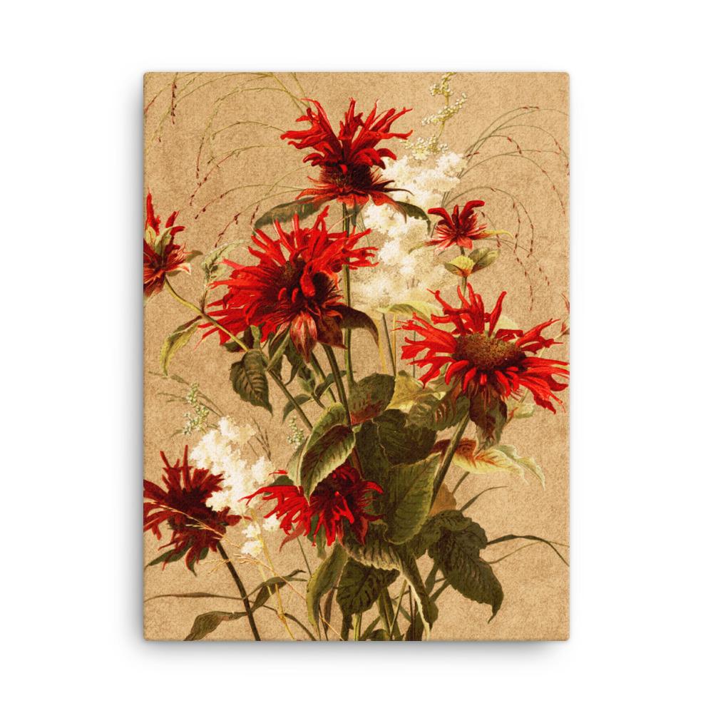 Balsam und Spiraea - Leinwand 30x41 cm artlia