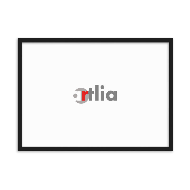 Bilderrahmen schwarz horizontal 50×70 cm artlia