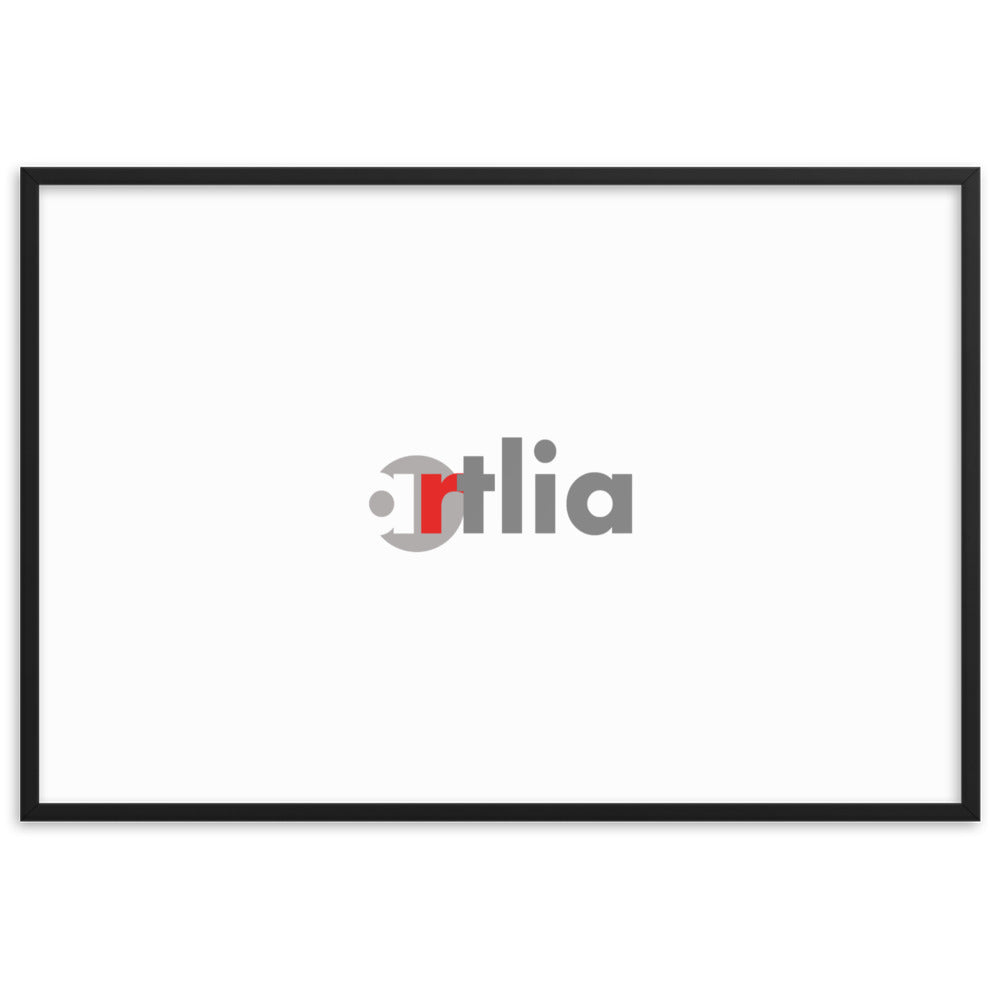 Bilderrahmen schwarz horizontal 61×91 cm artlia