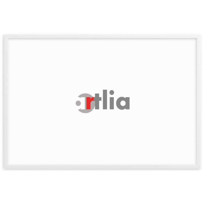 Bilderrahmen weiß horizontal 61×91 cm artlia