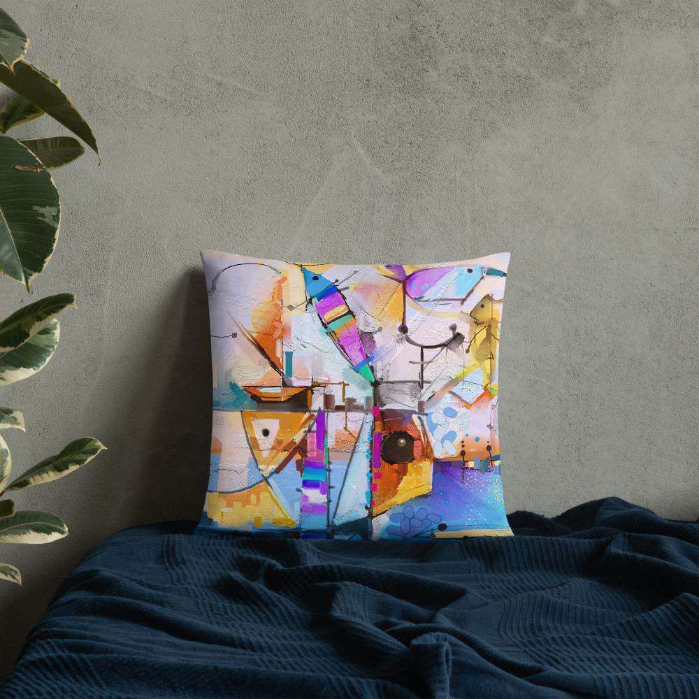 Bunte Fantasie - Kissen artlia