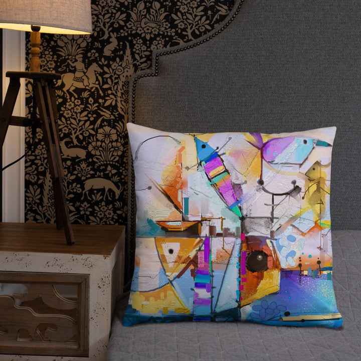 Bunte Fantasie - Kissen artlia