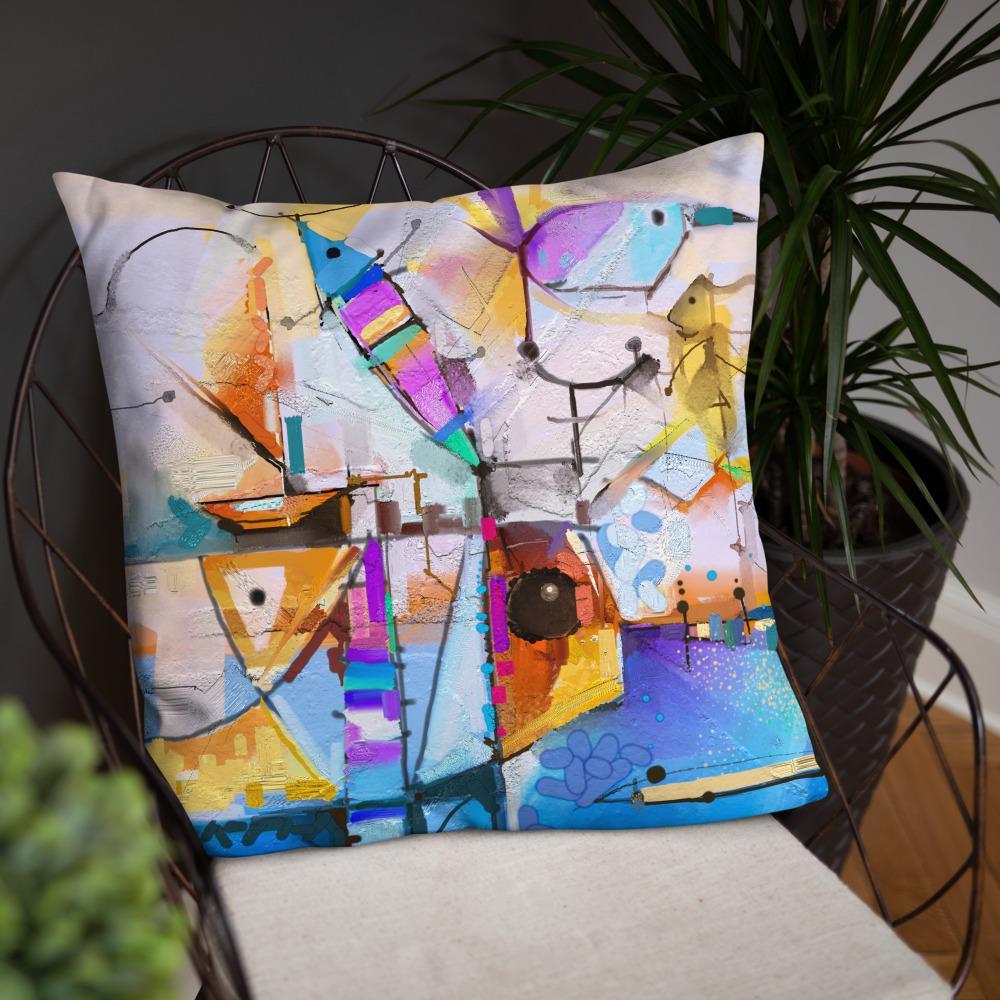 Bunte Fantasie - Kissen artlia