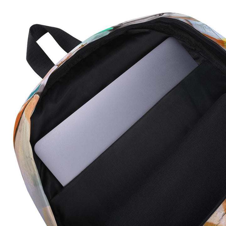 Bunte Fantasie - Rucksack mit Vordertasche artlia