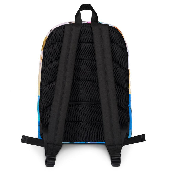 Bunte Fantasie - Rucksack mit Vordertasche artlia