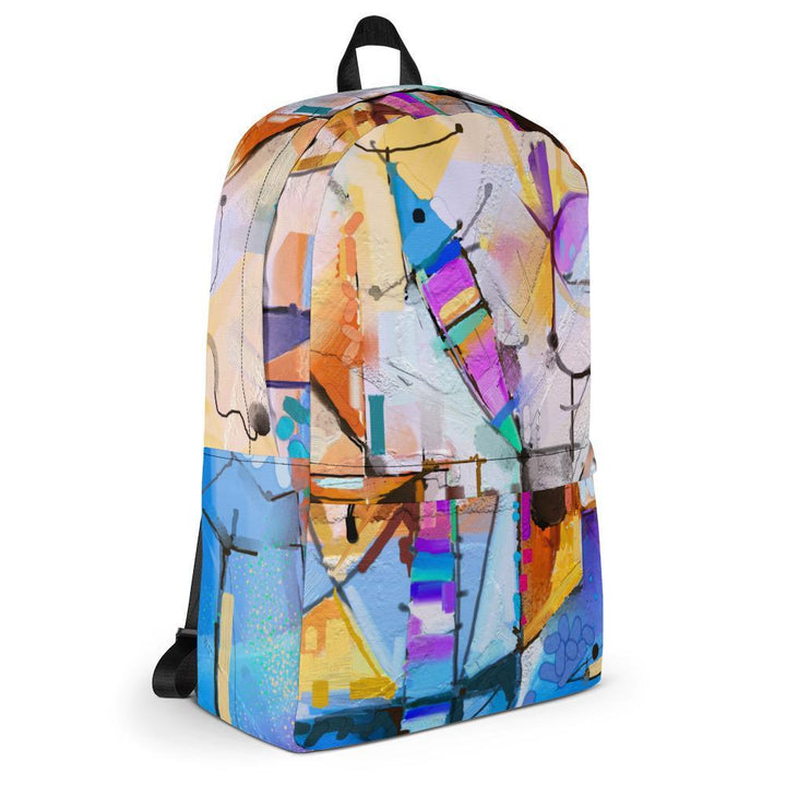 Bunte Fantasie - Rucksack mit Vordertasche artlia