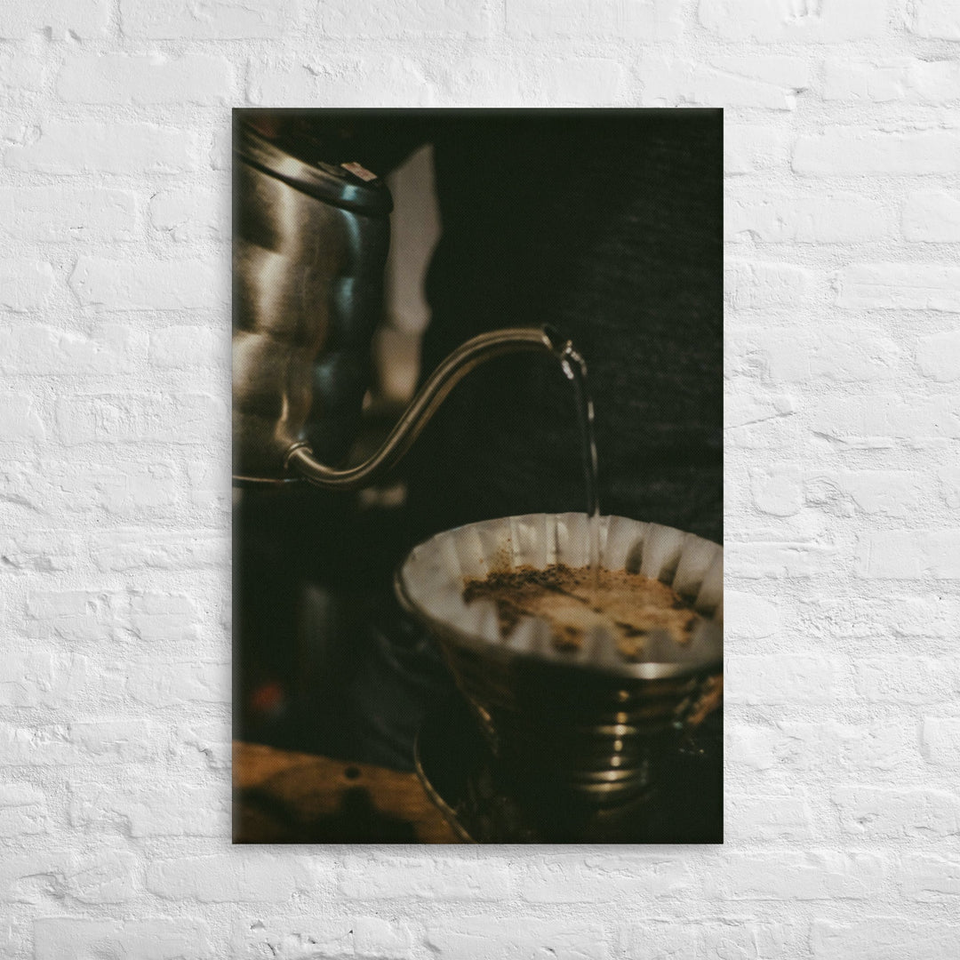 cozy Café - Leinwand artlia