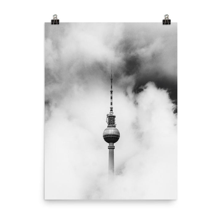 Der Berliner Fernsehturm - Poster 30x41 cm artlia