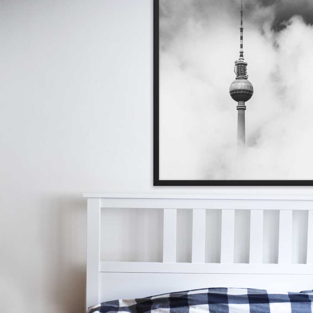 Der Berliner Fernsehturm - Poster artlia