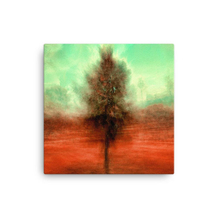 Der schlafende Baum - Leinwand 30x30 cm artlia