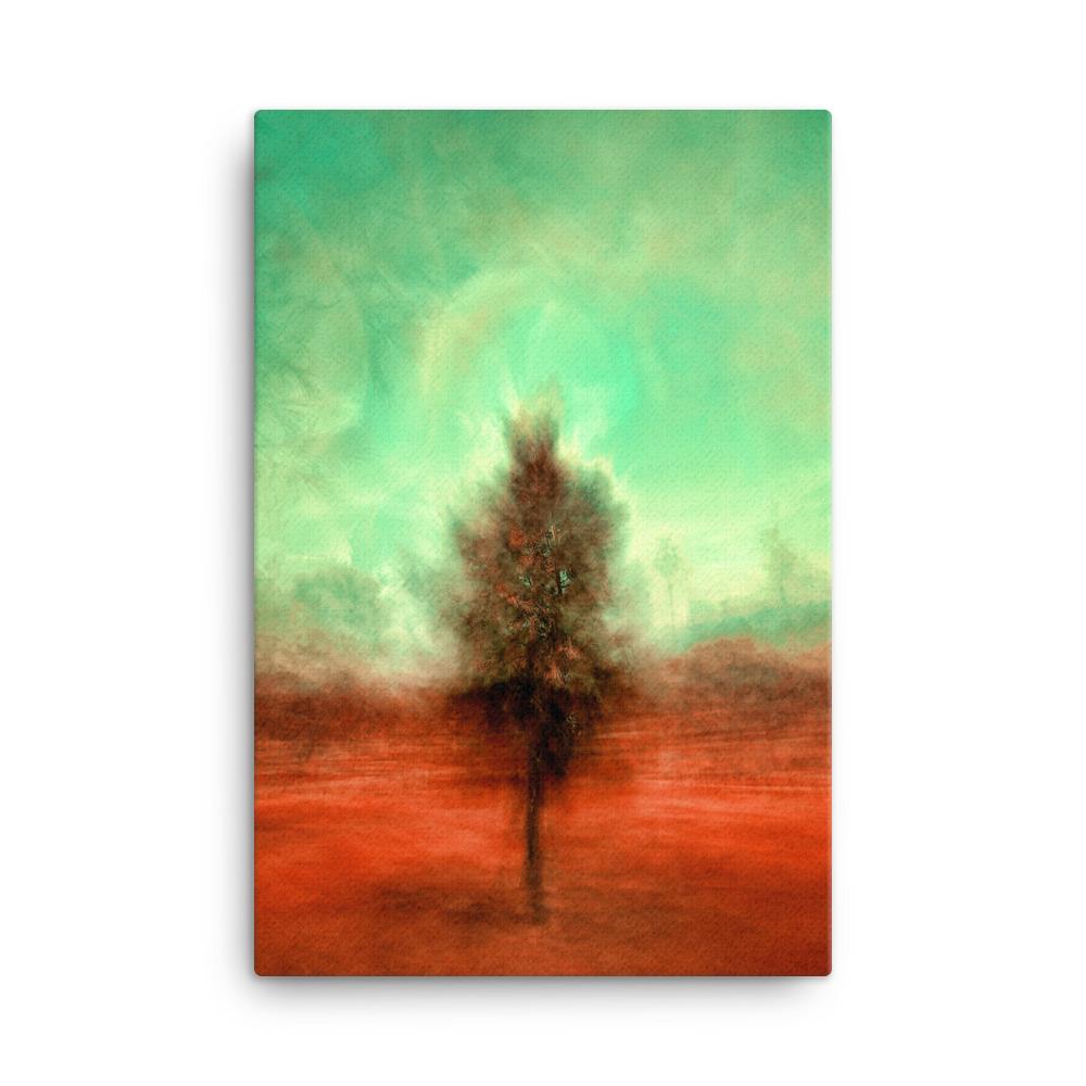 Der schlafende Baum - Leinwand 61x91 cm artlia