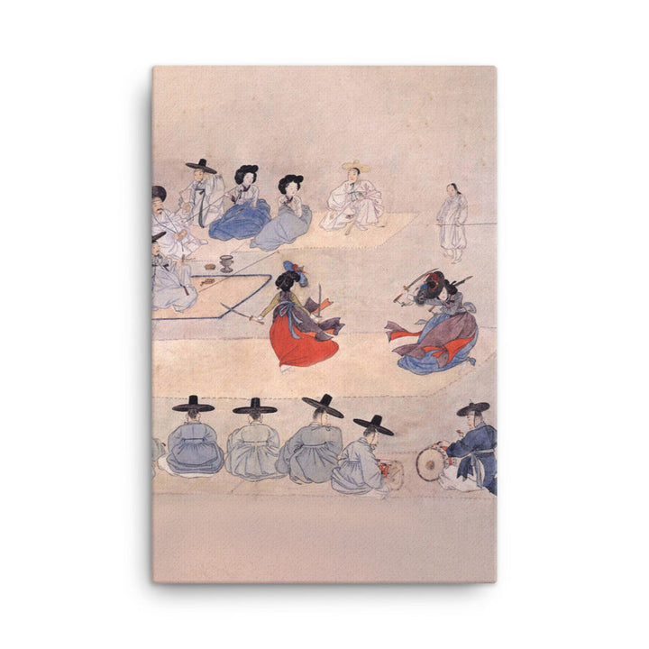 Double Sword Dance, Hyewon - Leinwand 61x91 cm artlia
