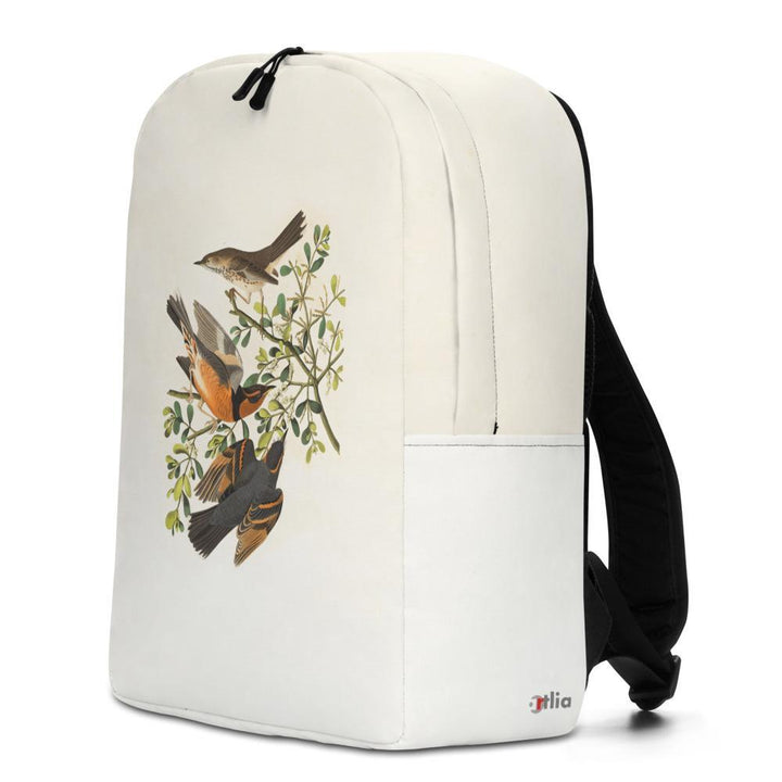 Drei Vögel auf Ästen - Rucksack artlia