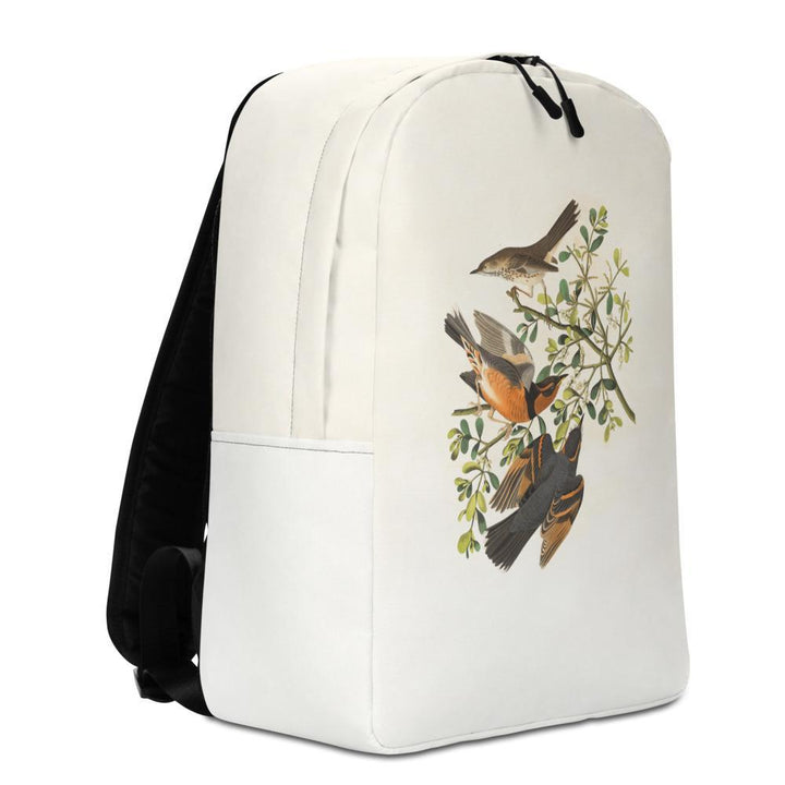 Drei Vögel auf Ästen - Rucksack artlia