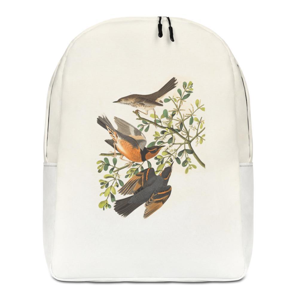 Drei Vögel auf Ästen - Rucksack artlia