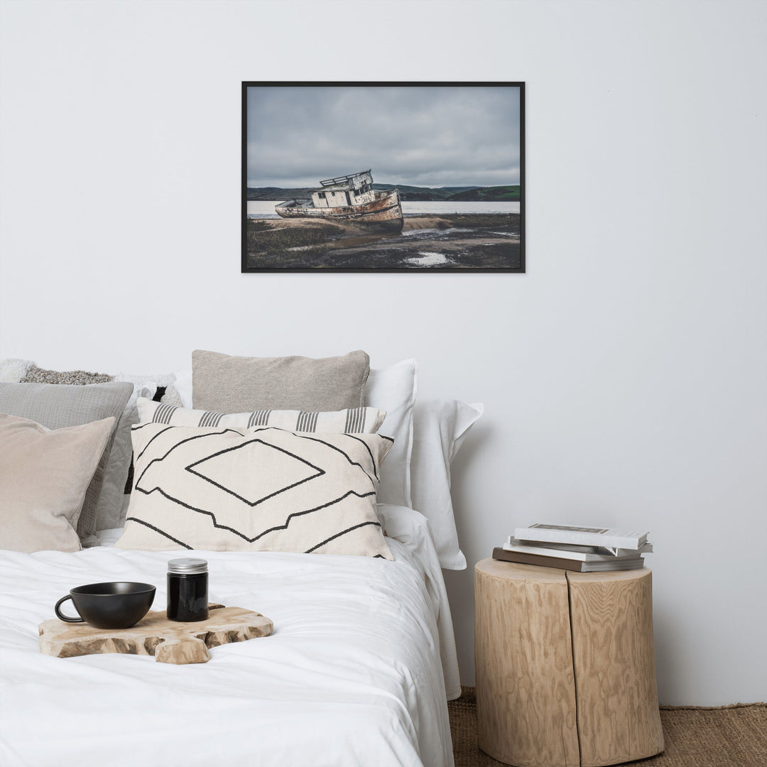 ein ruhendes Schiff - Poster artlia