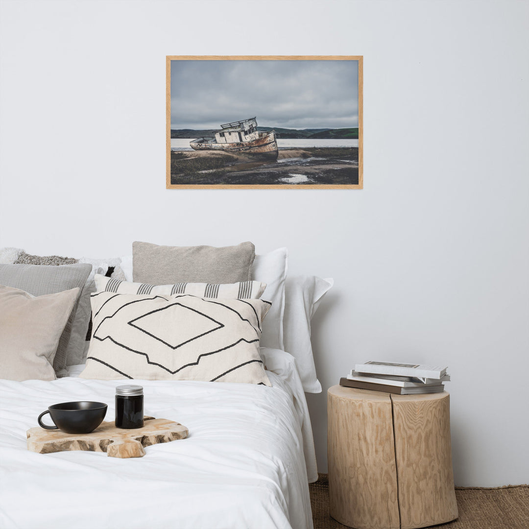 ein ruhendes Schiff - Poster artlia