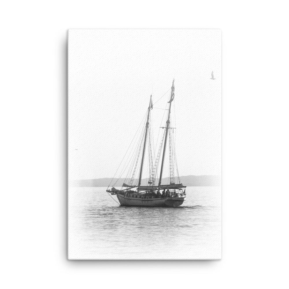ein Segelboot - Leinwand artlia