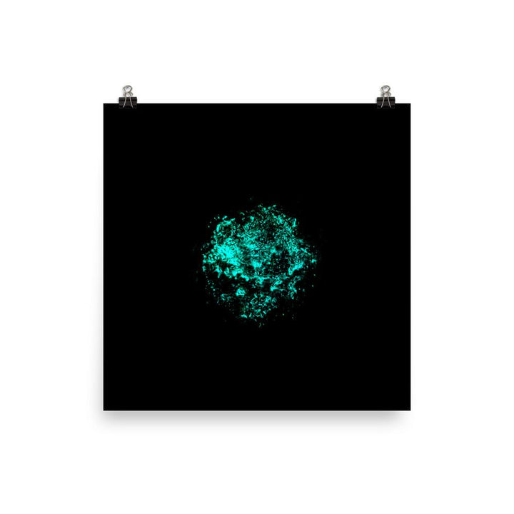 Emerald Planet - Poster 25x25 cm artlia