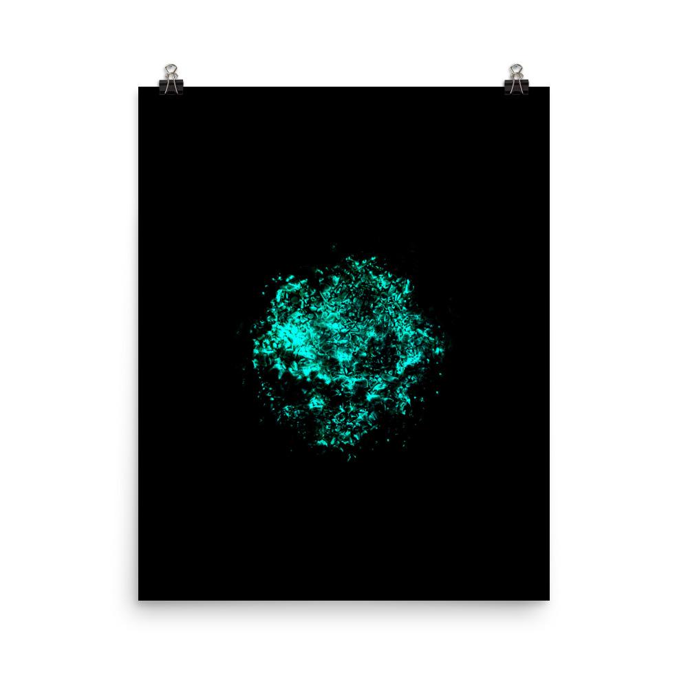 Emerald Planet - Poster 41x51 cm artlia