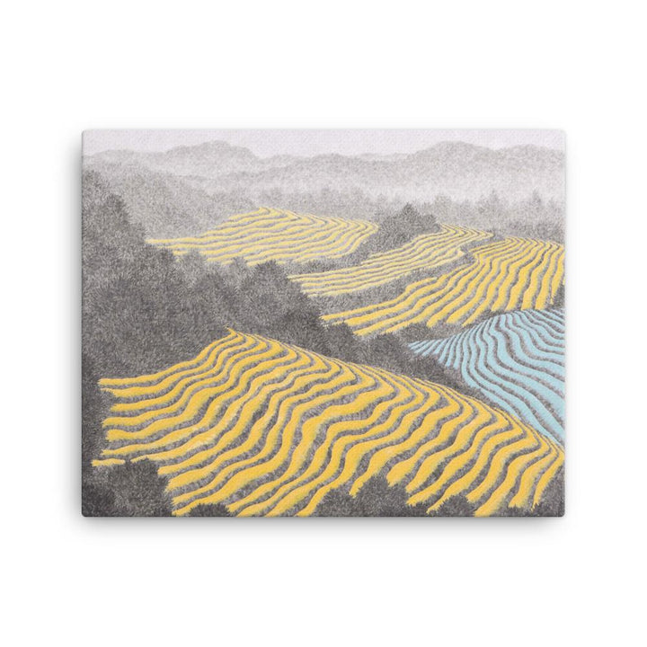 Felder 01 - Leinwand 41x51 cm artlia