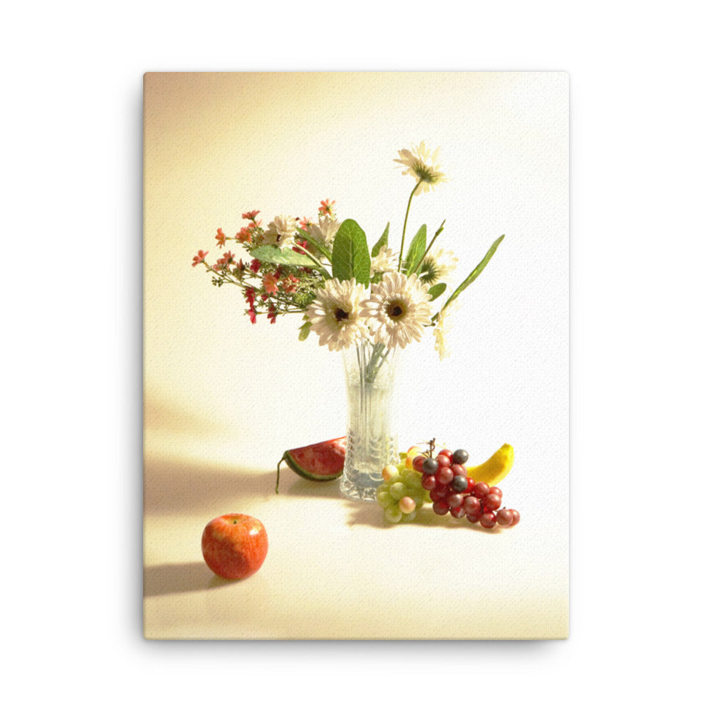 Flower Vase - Leinwand 30x41 cm artlia