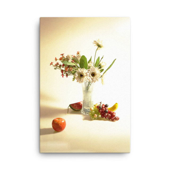 Flower Vase - Leinwand 61x91 cm artlia