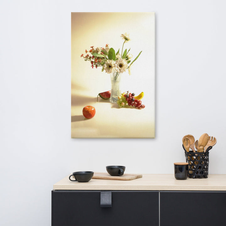 Flower Vase - Leinwand artlia
