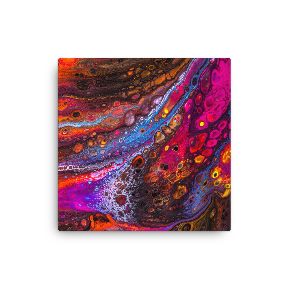 Fractal Abstract 01 - Leinwand 30x30 cm artlia
