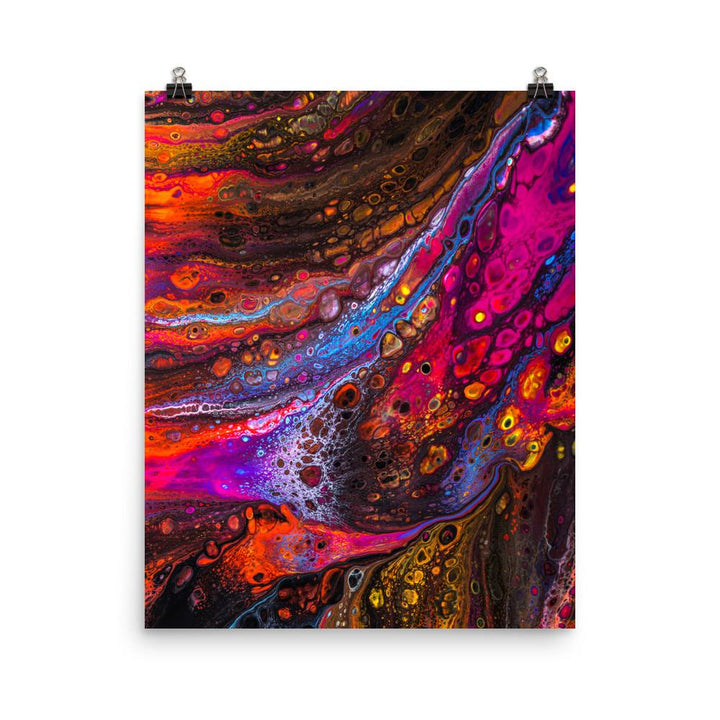 Fractal Abstract 01 - Poster 20x25 cm artlia