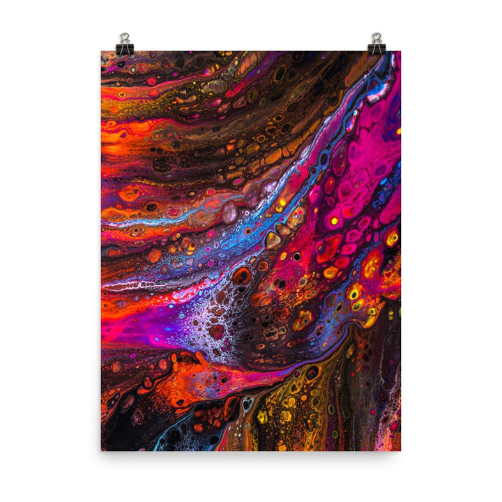 Fractal Abstract 01 - Poster 30x41 cm artlia