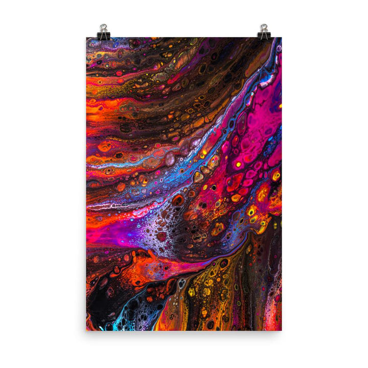 Fractal Abstract 01 - Poster 30x45 cm artlia