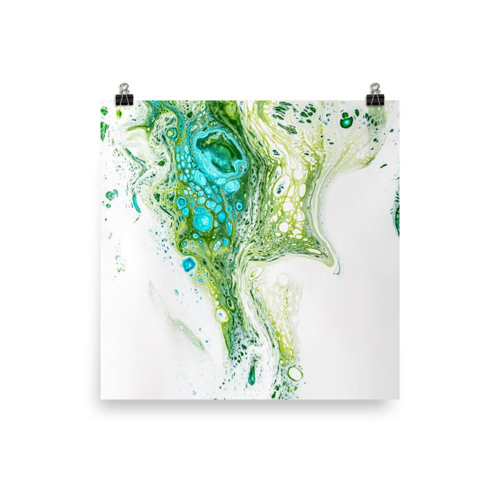 Fractal Abstract 02 - Poster 25x25 cm artlia