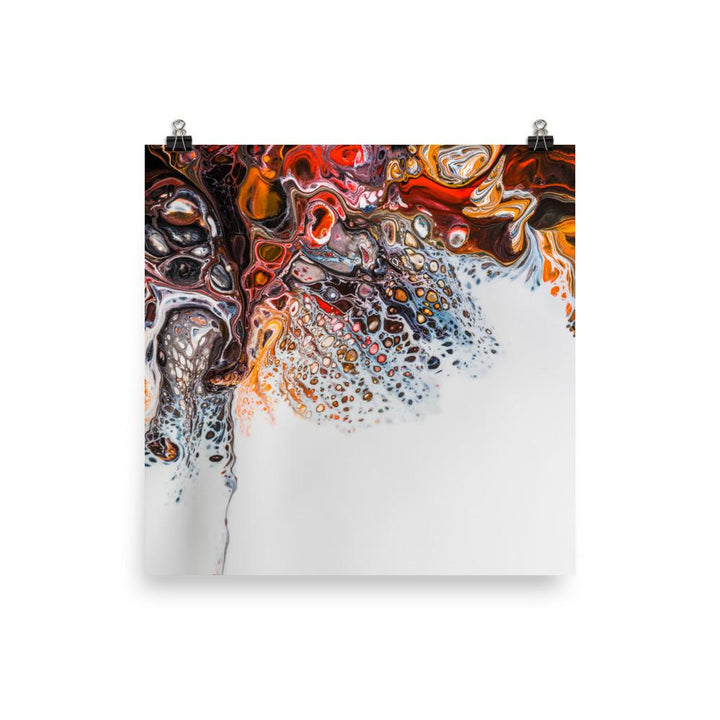 Fractal Abstract 03 - Poster 25x25 cm artlia