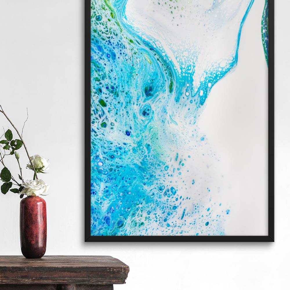 Fractal Abstract 04 - Poster im Rahmen artlia