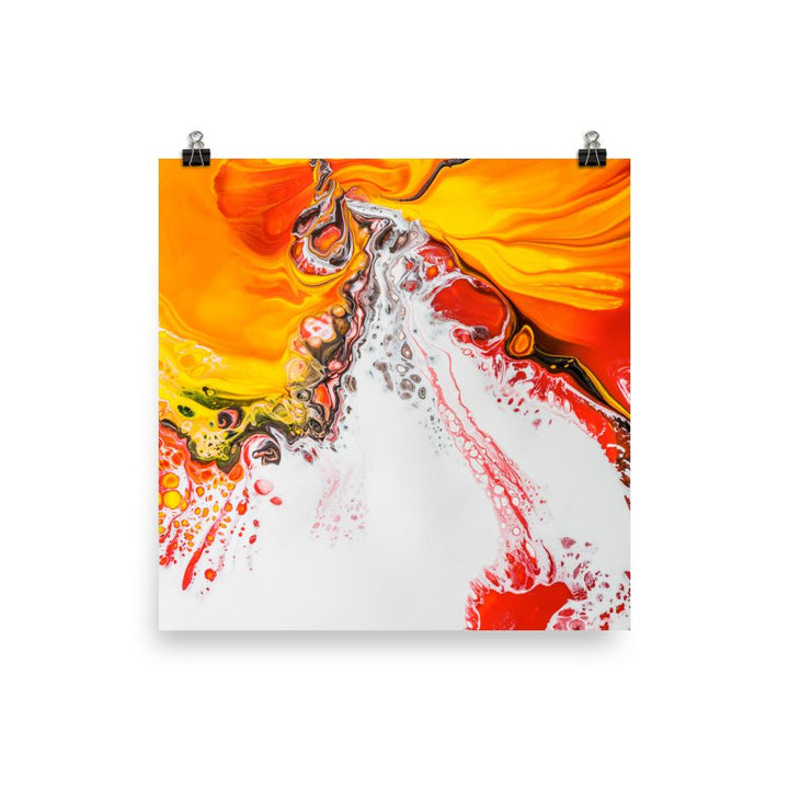 Fractal Abstract 05 - Poster 25x25 cm artlia