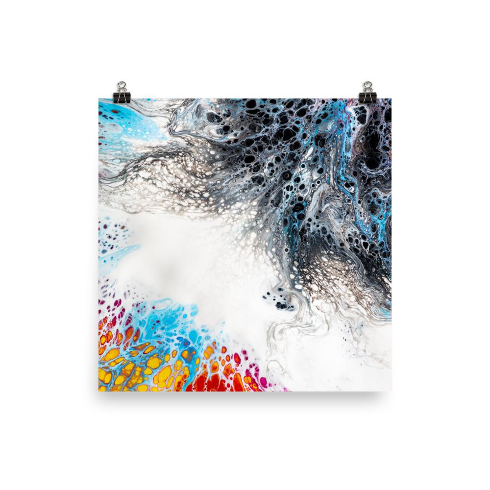 Fractal Abstract 06 - Poster 25x25 cm artlia
