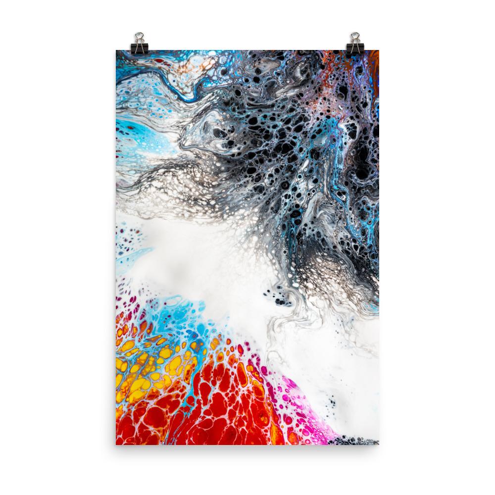 Fractal Abstract 06 - Poster 30x45 cm artlia